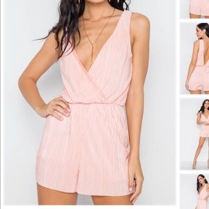Pink romper